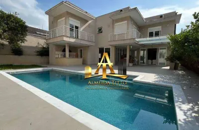 Casa com 4 dormitórios à venda, 461 m² por R$ 5.000.000 - Alphaville Residencial 11 - Santana de Parnaíba/SP