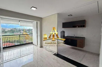 Apartamento com 2 dormitórios para alugar, 57 m²  - Vila São Luiz Valparaízo - Barueri/SP