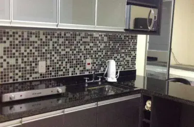 Studio mobiliado para locação no Condomínio Selenita, Bairro Bethaville - Barueri-SP