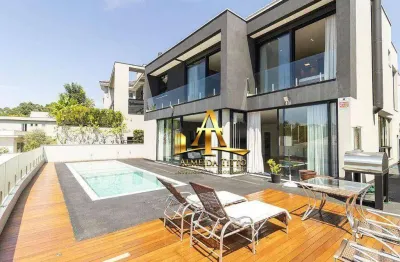 Casa com 4 dormitórios, 450 m² - venda por R$ 5.900.000,00 ou aluguel por R$ 44.848,11/mês - Tamboré 11 - Santana de Parnaíba/SP