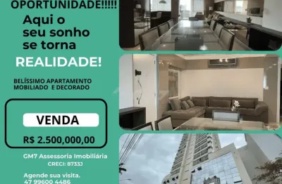 Apartamento alto luxo no edifício costa atlantica em balneário camboriú