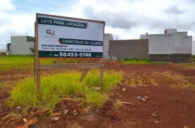 Terreno comercial para alugar na Avenida Guaiapó, Bom Jardim, Maringá