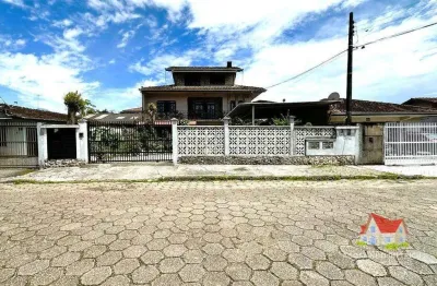 Sobrado residencial c/03 pisos+02 aptos+terreno c/area de 397 m2 no bairro aventureiro!