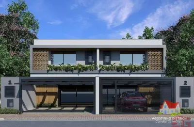 Imperdivel! sobrados geminados c/03 suites sendo 01 master+pergolado c/02 vagas de garagem+piscina no bairro sofia !