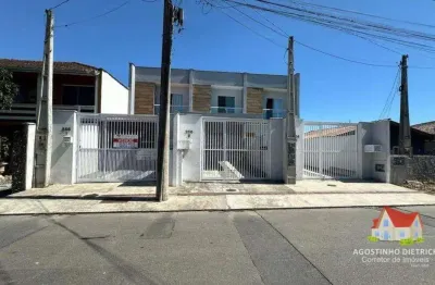 Sobrado geminado c/02 suites + moveis planejados + 02 vagas + pergolado c/churrasq. no bairro itaum !