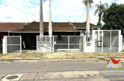 Casa geminada terrea c/02 quartos + pergolado + moveis no bairro j.paraiso!