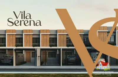 Sobrados geminados c/02 quartos + 02 vagas de garagem + espaco aos fundos no bairro aventureiro!