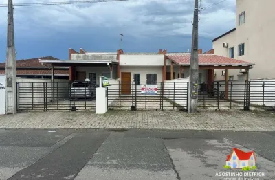 Linda Casa Geminada Terrea C/02 Quartos + Portao Eletronico + Espaco aos Fundos No Bairro Jardim Paraiso!