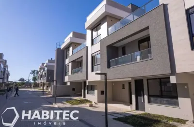 Sobrado novo com 03 suítes e ático em santa felicidade - htl9029 - habitec
