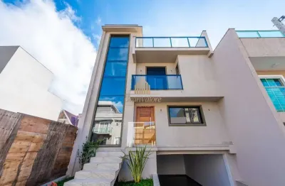 Casa de condominio com 3 dormitórios à venda, 223 m²  - pinheirinho - curitiba/p