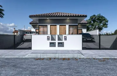 Casa para venda em palhoça, nova palhoça - villa toscana, 2 dormitórios, 1 banheiro, 1 vaga