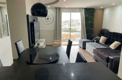 Apartamento com 3 quartos, 1 suíte e 2 vagas à venda no bairro taboão – diadema!