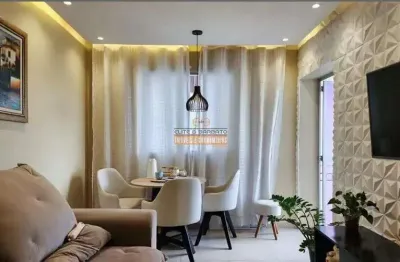 Apartamento 63m² com varanda e 2 dormitórios no rudge ramos – sbc