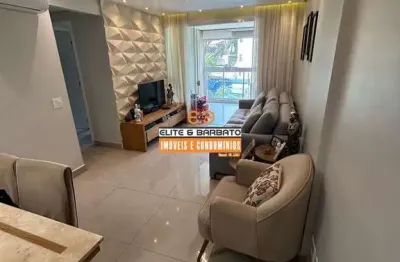 Apartamento mobiliado com varanda gourmet e 2 vagas na vila mascote!