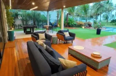 Casa em condomínio fechado com 8 quartos à venda na praia do forte, mata de são joão  por r$ 20.000.000