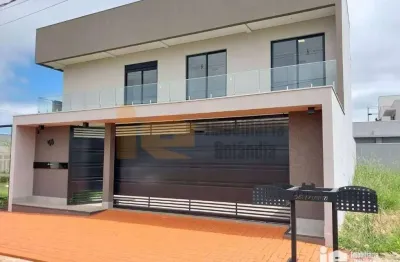 Sobrado com 3 dormitórios à venda, 230 m² por r$ 1.600.000,00 - residencial belmonte - rolândia/pr