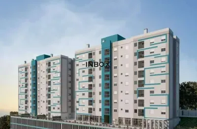 Inbox cia imobiliária vende apartamento e 2 dormitórios com 68,25m² e sacada aberta