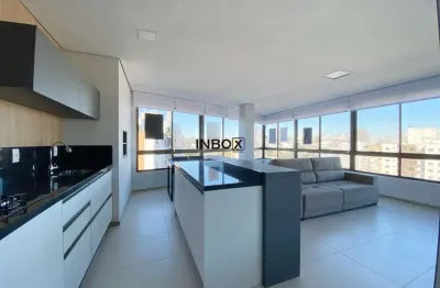 Inbox cia imobiliária vende em bento gonçalves - apartamento de dois dormitórios com suíte mobiliado.