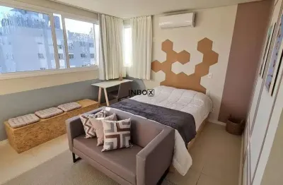 Studio mobiliado e decorado no bairro humaitá em bento gonçalves
