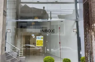 Inbox cia imobiliária aluga em bento gonçalves - sala comercial com 164 m² no centro.