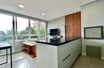 Inbox cia imobiliária vende - apartamento mobiliado mobiliado de 1 dormitório no são francisco.