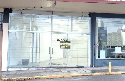 Inbox cia imobiliária aluga sala térrea com 120m² no centro de bento gonçalves