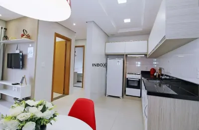 Inbox cia imobiliária aluga em bento gonçalves - apartamento de dois dormitórios mobiliado.