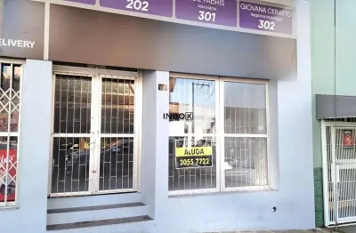 Inbox cia imobiliária aluga sala térrea com 140m² no bairro centro em bento gonçalves
