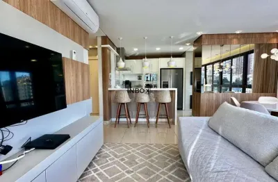 Inbox cia imobiliária aluga - apartamento de dois quartos com suíte no borgo.