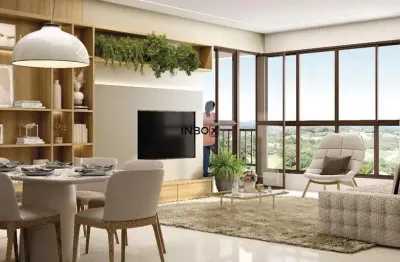 Inbox cia imobiliária vende - apartamento de dois quartos na planta.