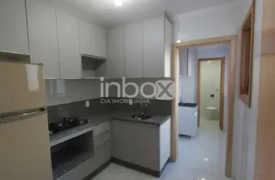 Inbox aluga - apartamento de 2 dorm. com um box de garagem no centro de bg.