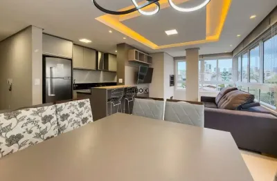 Inbox cia imobiliária vende apartamento mobiliado no bairro borgo.