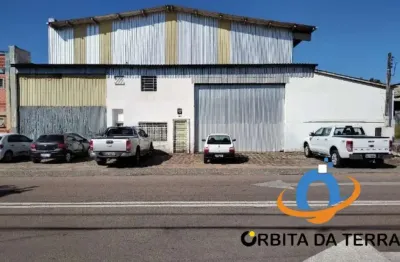Barracão Industrial para Locação na Fazenda Rio Grande-PR, Bairro Pioneiros: 6 Vagas e 1.450m² de Área Disponíveis!
