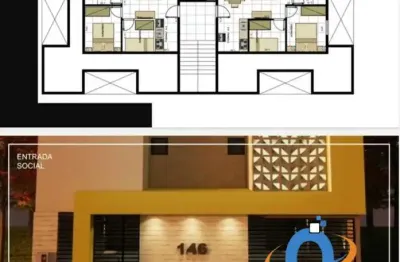 Venha conhecer o Studio de 35m² a apenas 50 metros da futura estação Santa Clara do metrô, por apenas R$195.000! Com entrega prevista para julho de 20