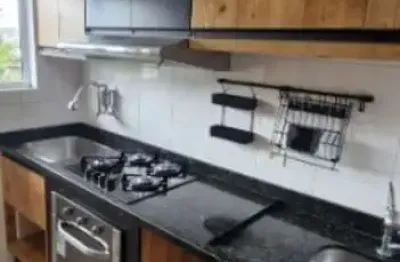 Apartamento à venda na Cidade Industrial semimobiliado com 2 quartos, 1 banheiro e vaga de garagem - 41m² em Curitiba-PR!