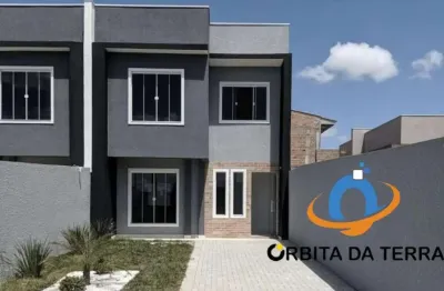 Linda Casa à Venda em Fazenda Rio Grande-PR, Bairro Eucaliptos: 3 Quartos, 3 Salas, 3 Banheiros, 3 Vagas, 82m².