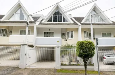 Sobrado com 3 dormitórios à venda, 212 m² por r$ 1.457.000,00 - água verde - curitiba/pr
