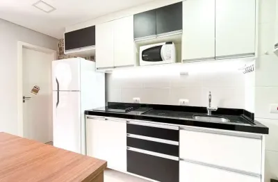 Apartamento com 1 dormitório para alugar, 30 m² por r$ 2.250/mês - portão - curitiba/pr