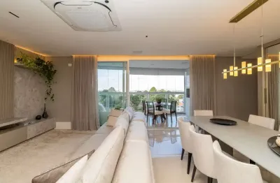 Apartamento com 3 dormitórios à venda,  por r$ 2.590.000 - campo comprido - curitiba/pr