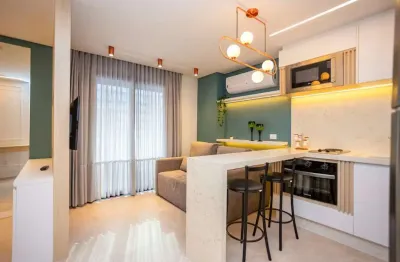 Studio com 1 dormitório para alugar, 32 m² por r$ 2.700/mês - centro - curitiba/pr