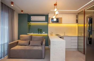 Studio com 1 dormitório para alugar, 32 m² por r$ 2.690/mês - centro - curitiba/pr