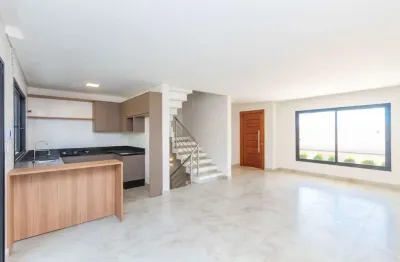 Casa com 3 dormitórios à venda, com móveis planejados na cozinha e banheiros, 190 m² por r$ 1.143.000 - santa felicidade - curitiba/pr