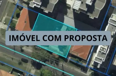 Terreno à venda de  496 m² - dimensão de 26x19 por r$ 1.300.000 - água verde - curitiba/pr
