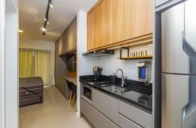 Studio com 1 dormitório para alugar,  por r$ 2750/mês - centro - curitiba/pr