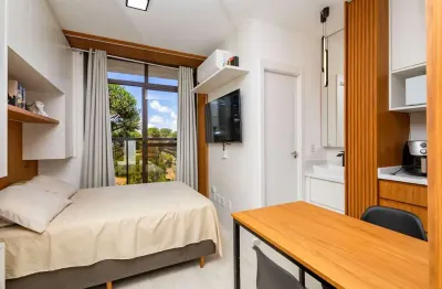 Studio com 1 dormitório, em condomínio clube, à venda por r$ 375.999,00 - mossunguê - curitiba/pr