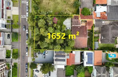 Terreno à venda, 1652 m² por r$ 3.290.000,00 - hugo lange - curitiba/pr