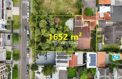 Terreno à venda, 1652 m² por R$ 3.500.000 - Hugo Lange - Curitiba/PR