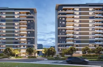 Landhaus, apartamento com 3 suítes, 4 vagas de garagem independentes, face norte, bairro ecoville r$ 3.980.000,00