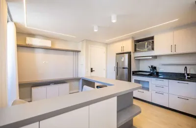 Studio com 1 dormitório para alugar, 35 m² por r$ 3.299/mês - batel - curitiba/pr