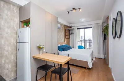 Studio com 1 dormitório para alugar, 22 m² por r$ 3.200/mês - centro - curitiba/pr